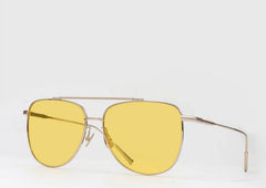 Jimin Amber Lens Aviator Glasses