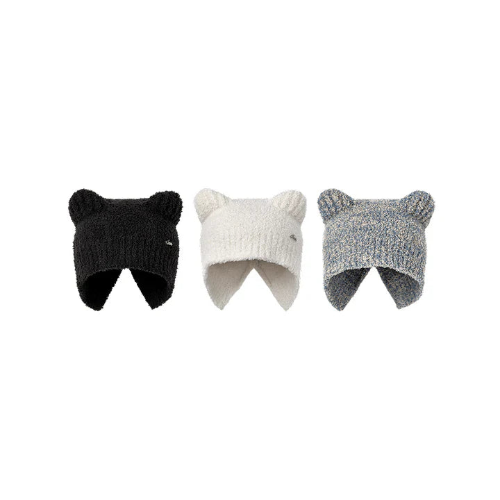 ENHYPEN [Artist-Made Collection by SUNOO] Fuzzy Bear Beanie
