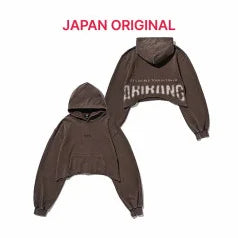 BTS - Crop Hoodie (Brown) ['Arirang' World Tour / JAPAN EXCLUSIVE]