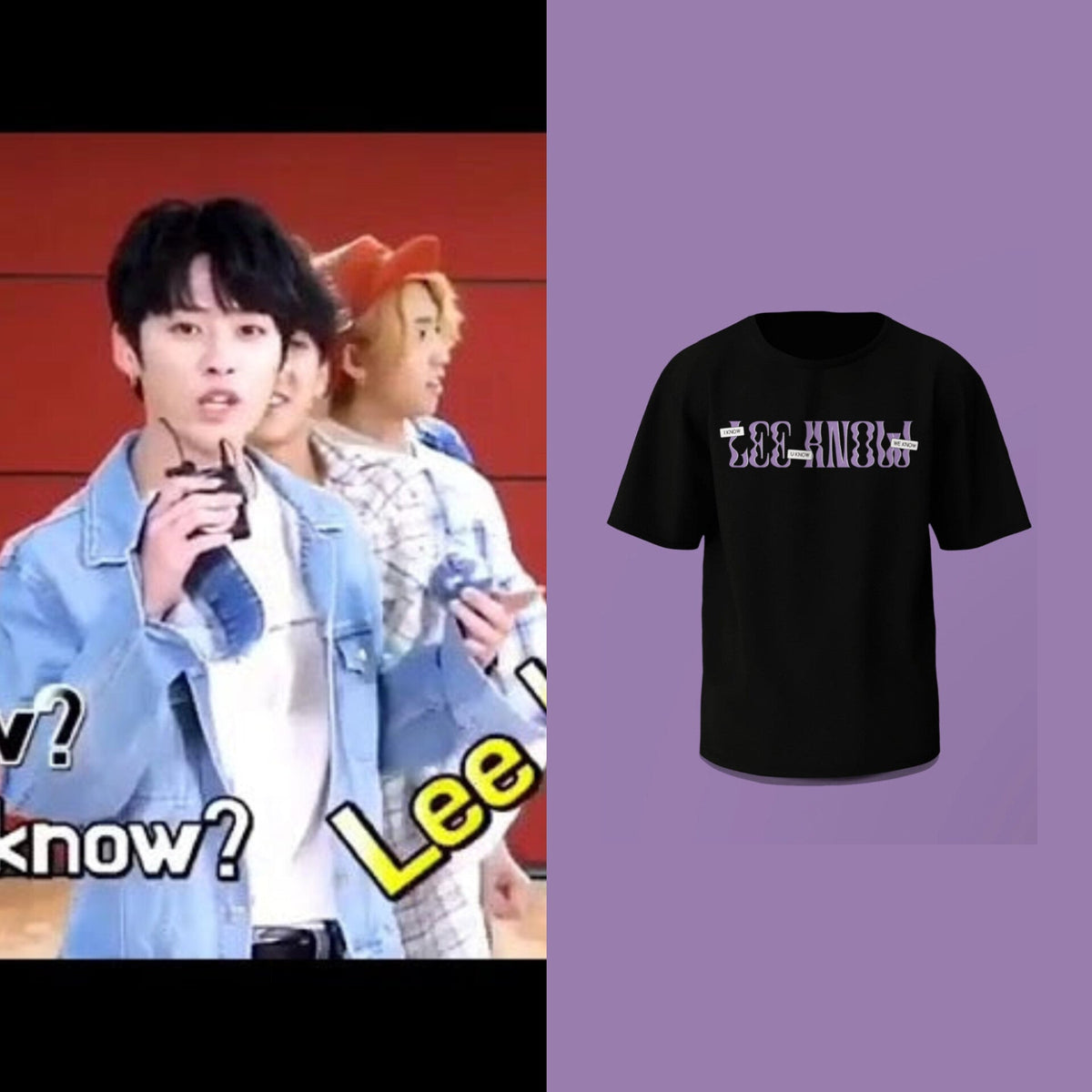 LeeKnow Signature Quote Tee