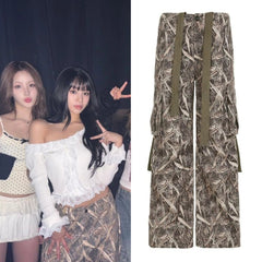 Natty Abstract Loose Pants