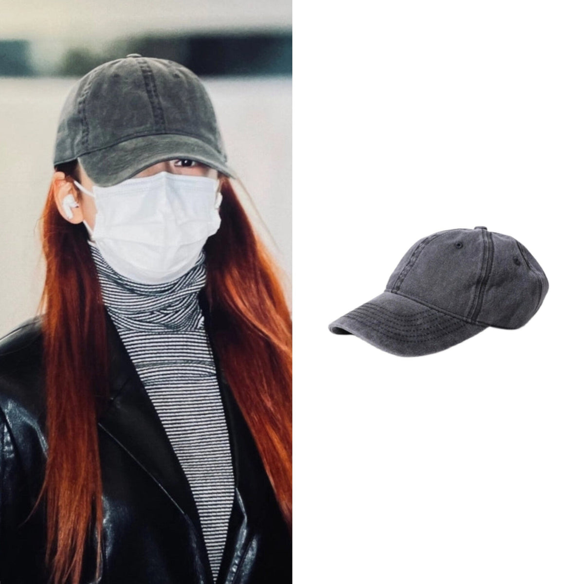 Ningning Washed Baseball Cap