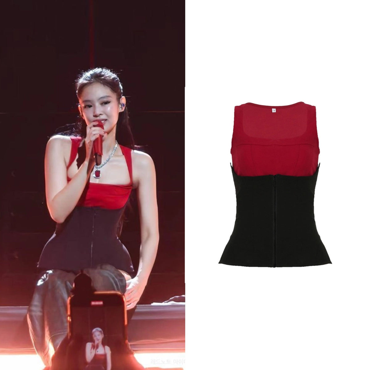 Jennie Layered Corset Top