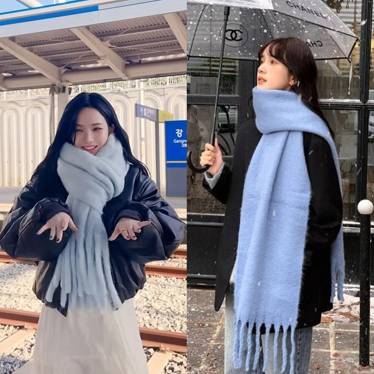 Karina Cozy Frilled Scarf