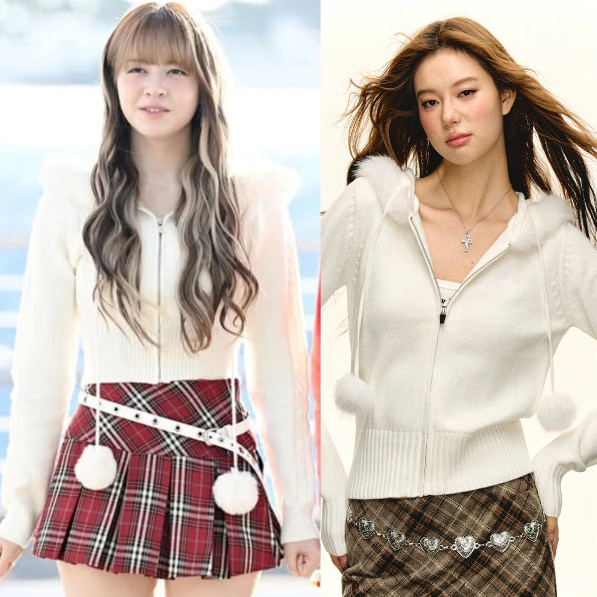 Lily Fur Hoodie Jacket