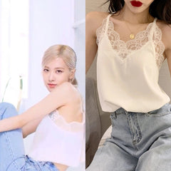 Rosé Lace Camisole